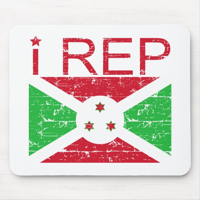 I Repräsentant Burundi Mousepad (Vorne)