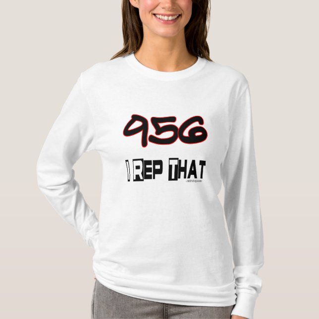 I Repräsentant der Postleitzahl 956 T-Shirt (Vorderseite)