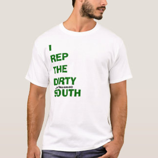 I Repräsentant der schmutzige Süden [Grün] T-Shirt