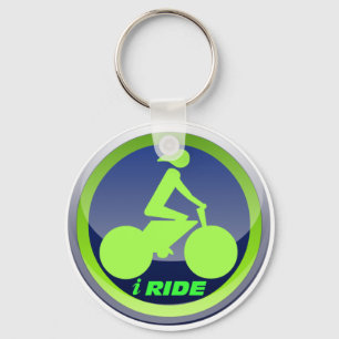 I Ride Cycling Keychain Schlüsselanhänger