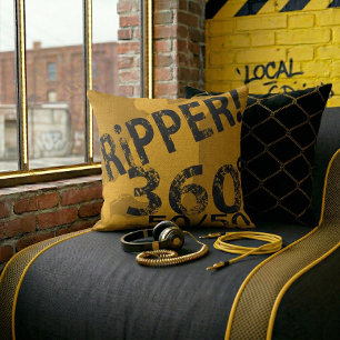 I-Ripper – Black & Gold Series doppelseitig Kissen
