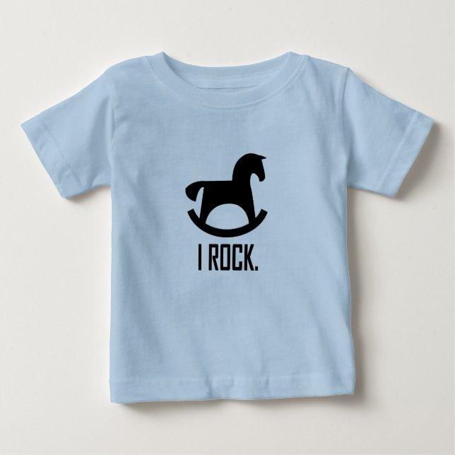 I Rock Baby T-shirt (Vorderseite)