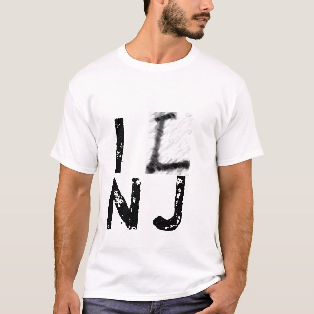 I Roller Nj T-Shirt (Vorderseite)