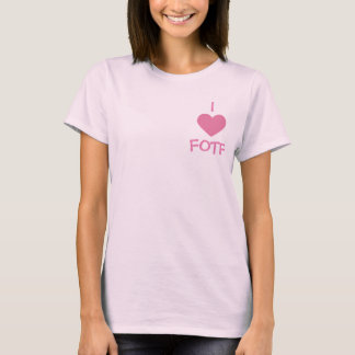 I rose de T-shirt du coeur FOTF