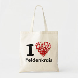 I rotes Herz Herz Feldenkrais Taschen-| Tragetasche