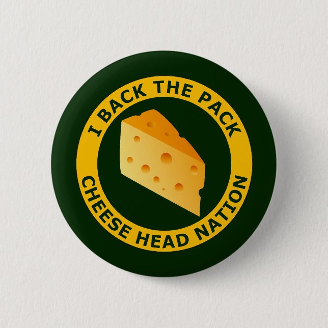 I Rückseite der Satz - Käse-Hauptnation Button (Vorderseite)