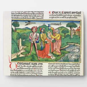 I Samuel 10 Die Krönung und Ankündigung Sauls, Fotoplatte