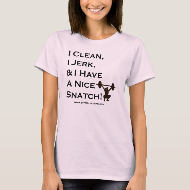 I sauber, stoße ich, u. habe ich ein Nizza T-Shirt (Vorderseite)