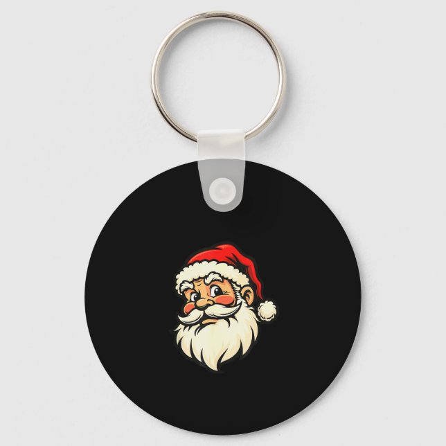 I Saw That - Santa  Schlüsselanhänger (Vorderseite)