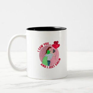 I Saw You... and I Just Knew Zweifarbige Tasse