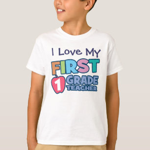 I scherzt Liebe MEIN erster Grad-Lehrer T-Shir T-Shirt