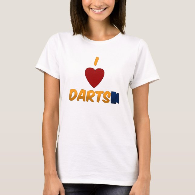 I schießt Herz DamenBabydoll T-Shirt (Vorderseite)