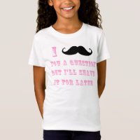 I Schnurrbart Sie ein Fragen-T-Shirt