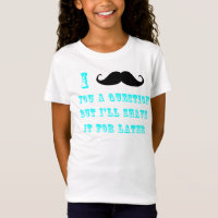 I Schnurrbart Sie ein Fragen-T-Shirt