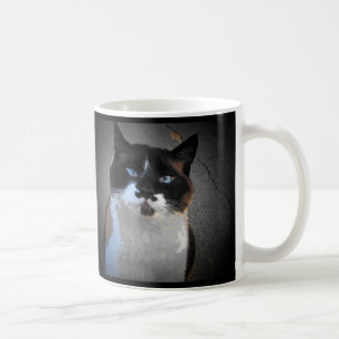 I Schnurrbart Sie, zum ich zu füttern Kaffeetasse