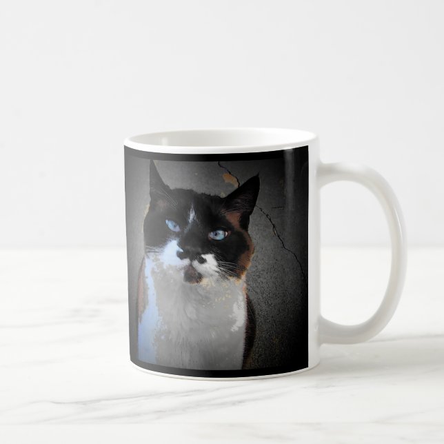 I Schnurrbart Sie, zum ich zu füttern Kaffeetasse (Rechts)