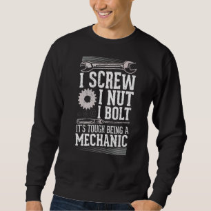 I Schrauben I Nut I Schrauben Mechanische Reparatu Sweatshirt