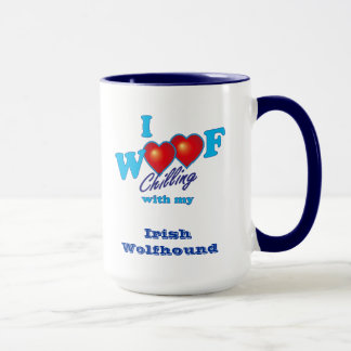 I Schussirischer Wolfhound Tasse