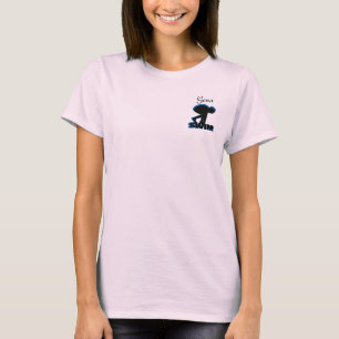I SCHWIMMEN PERSONALISIERTE LADIEN T - SHIRT VORLA