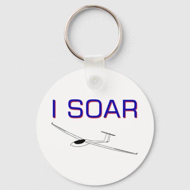 I Segelflugzeuge von SOAR Schlüsselanhänger (Vorderseite)