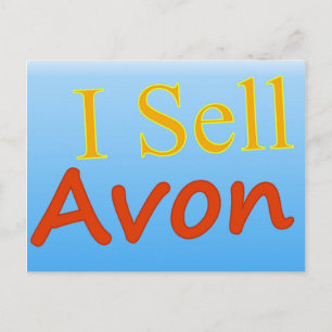 I Sell Avon Postkarte