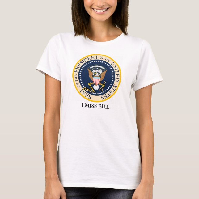 I Shirt Fräulein-Bill Clinton (Vorderseite)