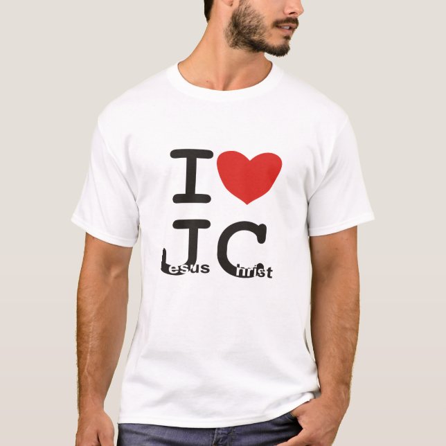 I Shirt Liebe-Jesuss Christus (Vorderseite)