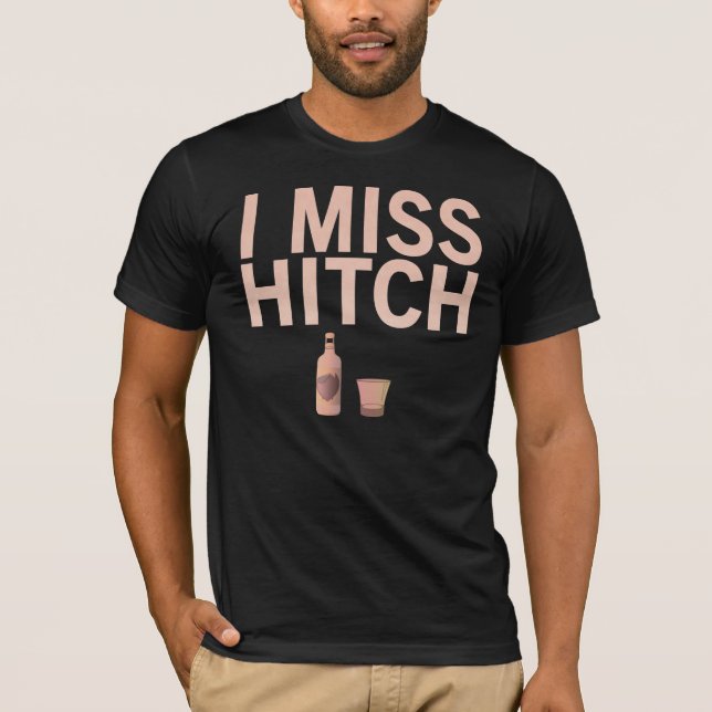 I Shirts Fräulein-Hitch (Licht auf Dunkelheit) (Vorderseite)