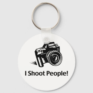 I Shoot People Photographer Schlüsselanhänger