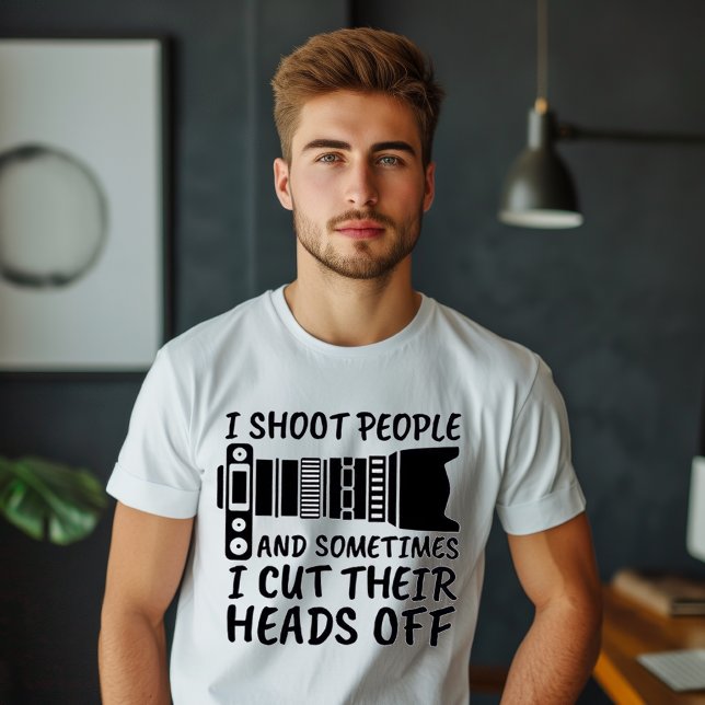 I Shoot People T-Shirt (Von Creator hochgeladen)