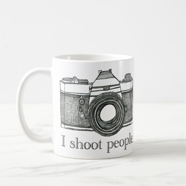 I Shoot (Photography) People Mug (Gauche)