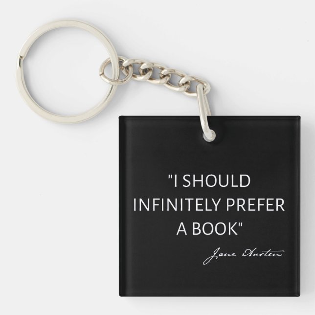 I Should Infinitely Prefer A Book I - Jane Austen (Devant)