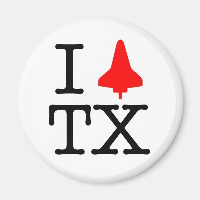 I Shuttle TX Magnet (Vorne)
