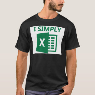 I Simple Excel Classic T-shirt