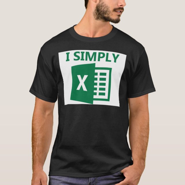 I Simple Excel Classic T-shirt (Devant)