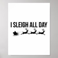 I Sleigh Den ganzen Tag über - Santa Reindeer