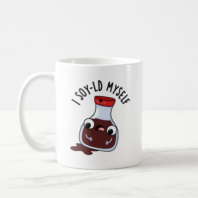 I Soy-ld My Funny Soy Sauce Pun Kaffeetasse (Links)