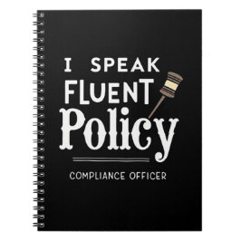 I Speak Fluent Policy – Compliance Officer Notizblock