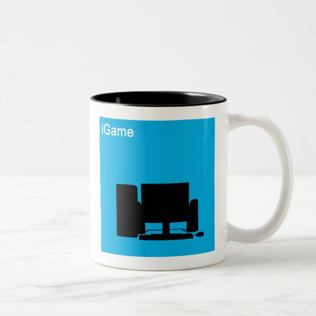 I Spiel-Tasse Zweifarbige Tasse (Rechts)