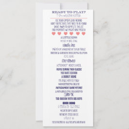 I Spy Wedding Picutres Edition Einladung