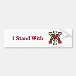 I Stand With VMI  Autoaufkleber