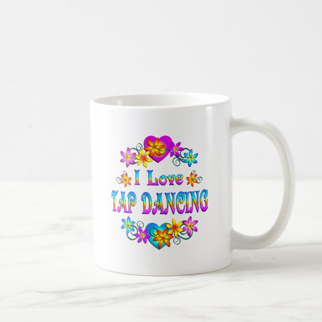 I stechen Liebe Tanzen an Kaffeetasse (Rechts)