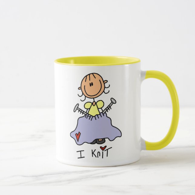 I Strick-Tasse Tasse (Rechts)