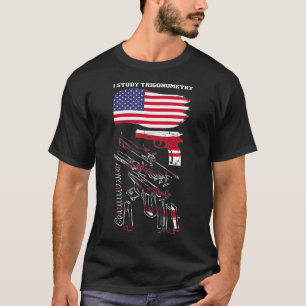 I Studie Triggernometry USA Flag 2nd Amend T-Shirt