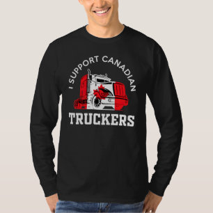 I support Canadian Truckers Freedom Convoy 2022 T-Shirt