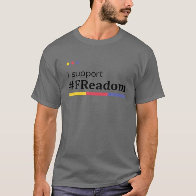 I-Support-Formular T-Shirt (Vorderseite)