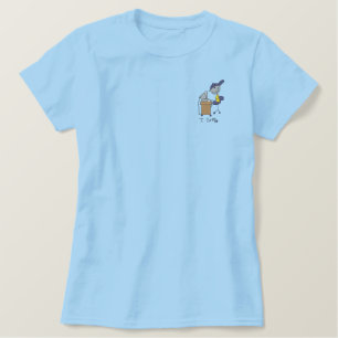 I Surf - Individuell Besticktes T-Shirt
