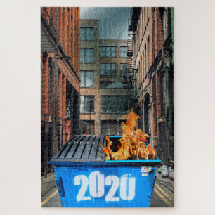 I Surved 2020 Dumpster Fire-Gedenkgeschenk