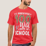 I Survived 100 Wild Days of School Shirts<br><div class="desc">I Survived 100 Wild Days of School Shirts .Check out our children,  school t shirt selection for the very best in unique or custom,  handmade pieces from our clothing shops.</div>