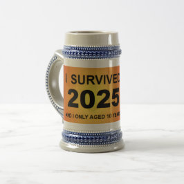 I Survived 2025  Bierglas
